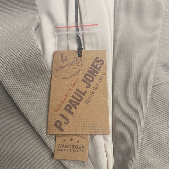 PJ PAUL‎ JONES Men’s Jacket Size Medium Brown Long Sleeve Casual New - Picture 6 of 12